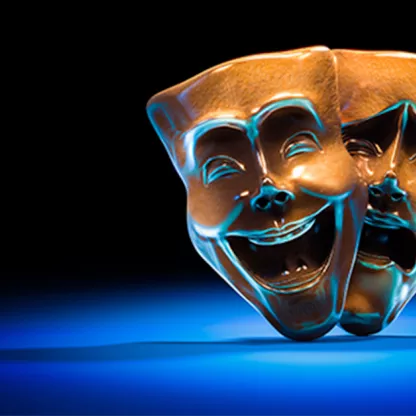 Theater masks
